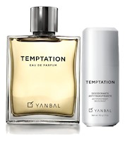 Temptation Perfume De Hombre Con Deo Roll On